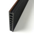 Vlonderplank | 20x220 cm | Terrasplank Composiet Dubbelzijdig Dark Brown/Antracite