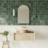 Ceramic wall tile | 31.6x60 cm | Elemento Square Green