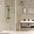 Kunststof Wandpaneel | 90x260 cm | Dumawall Travertin Cross Cut XL