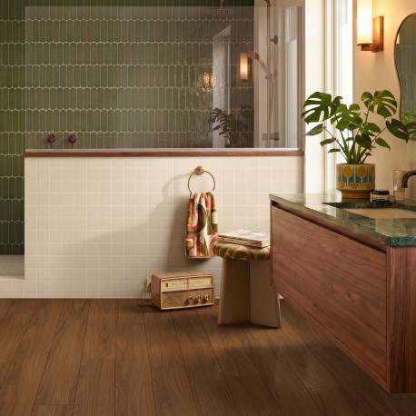 Click vinyl/PVC | 18.1x122 cm | VYGO Walnut Edge