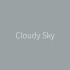 Sample | 18x21 cm | Impermo Paint Sticker - Cloudy Sky