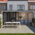 Keramische terrastegel | 80x80 cm | Tilestone Arc Smoke