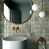 Keramische wandtegel | 10x10 cm | Hanoi Celadon Arco