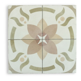 Keramische vloer- en wandtegel | 20x20 cm | Antica Lirio Cotto