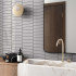 Ceramic wall tile | 5x20 cm | Mundano Ash Glossy
