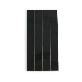 Keramische wandtegel | 5x40 cm | Vitral Black
