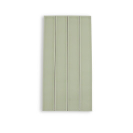 Keramische wandtegel | 5x40 cm | Vitral Olive