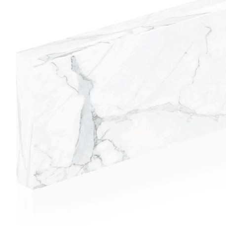 Ceramic skirting boards | 7x120 cm | Marmoteca Carrara Poli