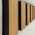 Akoestisch Wandpaneel | 52x270 cm | Akoestisch Wandpaneel Teak - 1-zijdig