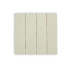 Keramische wandtegel | 7.7x30.5 cm | Barra Cream