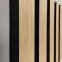 Akoestisch Wandpaneel | 52x270 cm | Akoestisch Wandpaneel Lichte eik - 1-zijdig