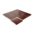 Handgemaakte Marrokaanse Zellige | 10x10 cm | Zellige Burgundy Red