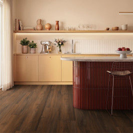Vinyl vloer | 22.8x121.2 cm | VYGO Walnut Element