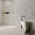 Ceramic wall tile | 5x25 cm | DNA Enamel White