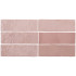 Keramische wandtegel | 6.5x20 cm | Artisan Rose Mallow Glossy