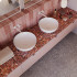 Keramische wandtegel | 6.5x20 cm | Artisan Rose Mallow Glossy