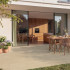 Keramische terrastegel | 60x120 cm | Travertin Sand