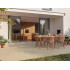 Keramische terrastegel | 60x120 cm | Travertin Sand