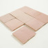 Handgemaakte Marrokaanse Zellige | 10x10 cm | Zellige Soft Pink
