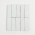 Handgemaakte Marrokaanse Zellige | 5x15 cm | Zellige Soft White