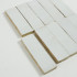 Handgemaakte Marrokaanse Zellige | 5x15 cm | Zellige Soft White