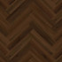 Laminate with click system | 12.3x59.3 cm | Q-Click Oakhill Dark Herringbone