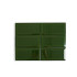 Keramische wandtegel | 10x20 cm | Biseauté Green 