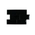 Ceramic wall tile | 10x20 cm | Biseauté Black