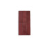 Keramische wandtegel | 6.5x20 cm | Artisan Burgundy Glossy