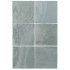 Keramische wandtegel | 13.2x13.2 cm | Artisan Aqua Glossy