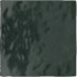 Keramische wandtegel | 13.2x13.2 cm | Artisan Moss Green Glossy
