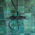 Keramische wandtegel | 13.2x13.2 cm | Artisan Moss Green Glossy