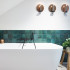 Keramische wandtegel | 13.2x13.2 cm | Artisan Moss Green Glossy
