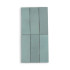 Keramische wandtegel | 6.5x20 cm | Artisan Aqua Glossy