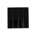 Ceramic wall tile | 5x20 cm | Mundano Charcoal Glossy