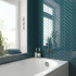 Ceramic wall tile | 5x20 cm | Mundano Lagune Glossy