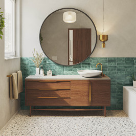 Keramische vloer- en wandtegel | 59.8x59.8 cm | Terrazzo Rain