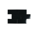 Keramische wandtegel | 10x20 cm | Biseauté Black Mat