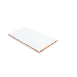 Keramische wandtegel | 7.5x15 cm | Biseauté White