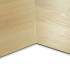 Click vinyl/PVC | 30.5x140.78 cm | VYGO Arwood Natural Chevron