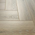 Laminate with click system | 12.3x59.3 cm | Q-Click Oakhill Natural Herringbone