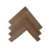 Laminate with click system | 12.3x59.3 cm | Q-Click Oakhill Brown Herringbone