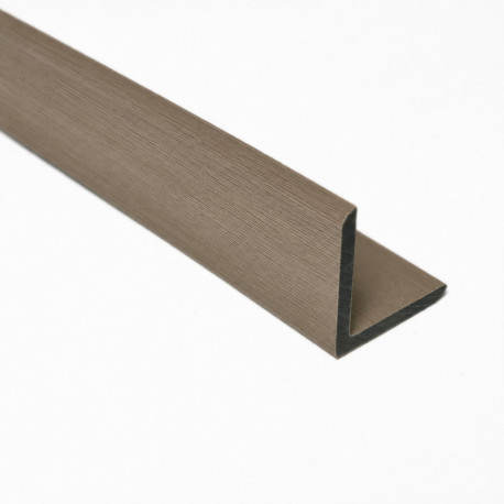 Profile | 5x5 cm | Wandpaneel Outdoor Premium Greige L-Profiel