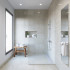 Keramische vloer- en wandtegel | 60x60 cm | Tilestone Arc Bone