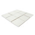 Mosaic on sheet | 29x29 cm | Mono Off White