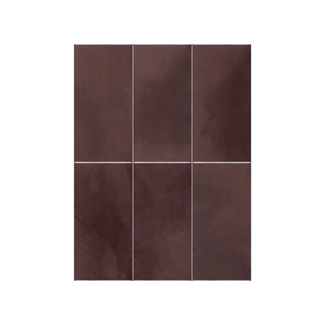 Ceramic wall tile | 7.5x15.5 cm | Tinto Coffee