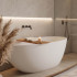 Ceramic wall tile | 60x120 cm | Nomad Off White Rock
