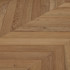 Multilayer parquet tongue & groove | 9x66 cm | LMB Clairmont Cognac Chevron