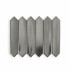 Keramische wandtegel | 5x25 cm | Lanse Silver
