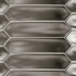 Keramische wandtegel | 5x25 cm | Lanse Silver
